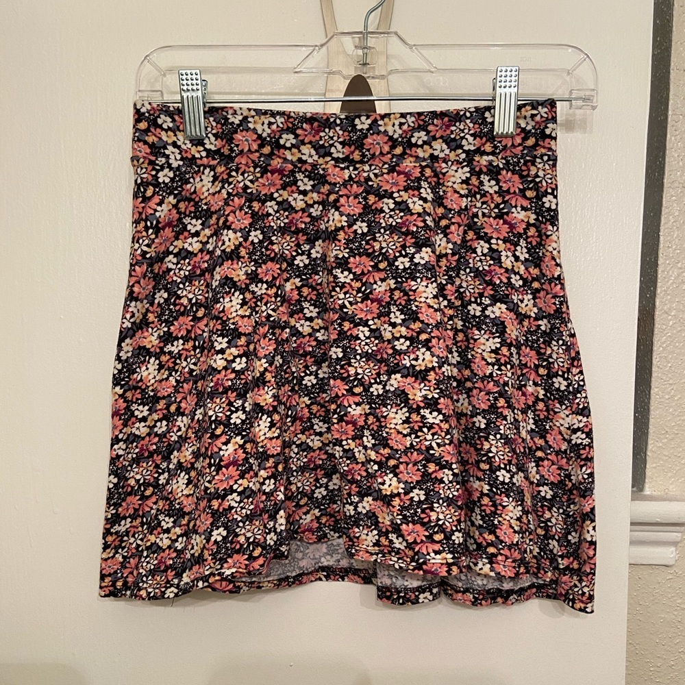 Floral skater skirt